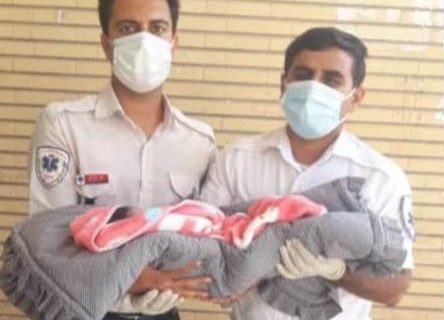 تولد یک نوزاد در آمبولانس اورژانس ۱۱۵