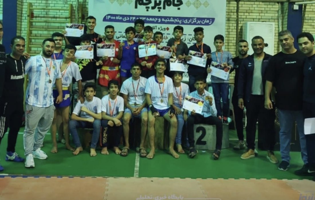 درخشش ووشو کاران شهرستان بندرلنگه در مسابقات قهرمانی استان