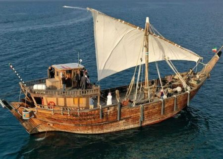 نخستین لنج بادبانی سنتی ایران به نام بوم بابو نامگذاری شد