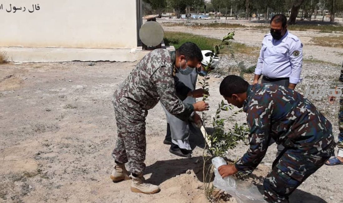 سرهنگ ستاد محمد معصومی: کاشت درخت یک سنت حسنه می‌باشد