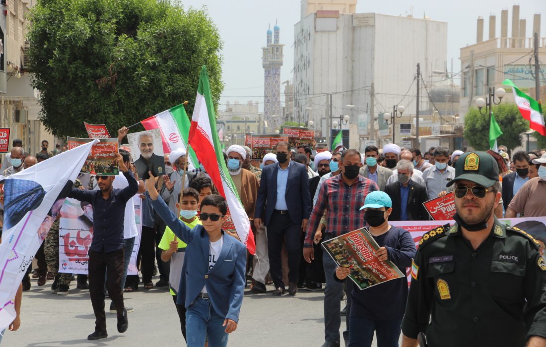 گزارش تصویری/ راهپیمایی روز جهانی قدس در بندرلنگه