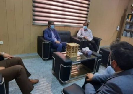 جلسه پیگیری راه اندازی دانشکده علوم پزشکی غرب هرمزگان