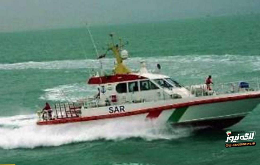 نجات جان یک غواص توسط همیار ناجی بنادر و دریانوردی غرب هرمزگان