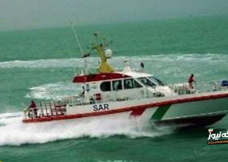 نجات جان یک غواص توسط همیار ناجی بنادر و دریانوردی غرب هرمزگان