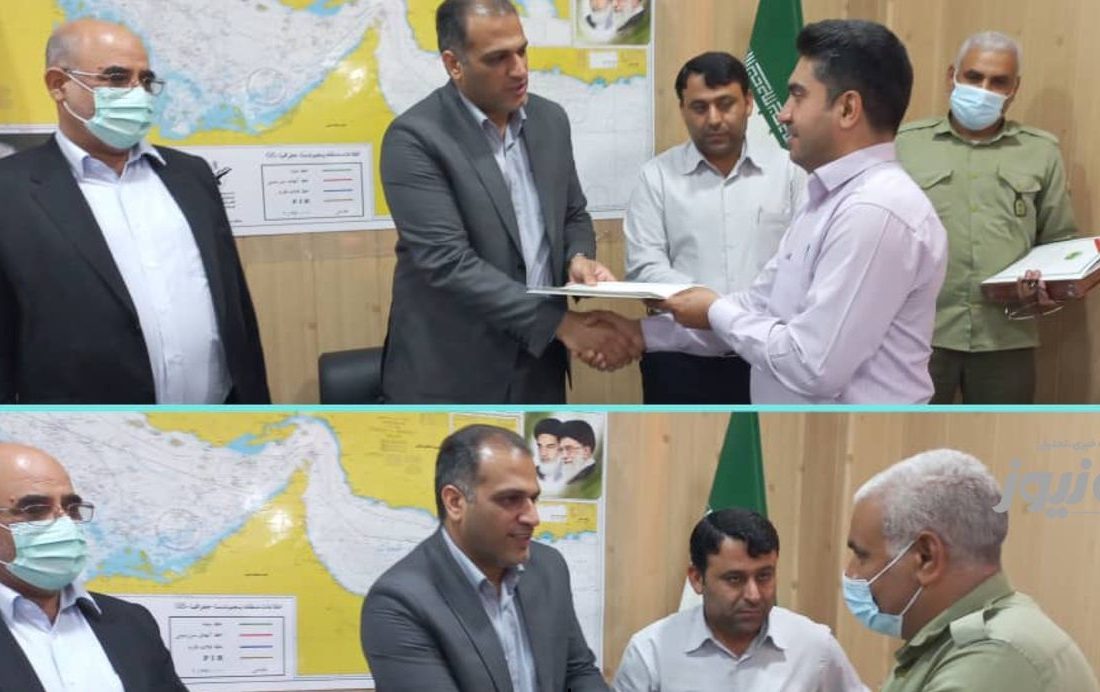 رئیس جدید اداره منابع طبیعی و آبخیزداری شهرستان بندرلنگه معارفه شد