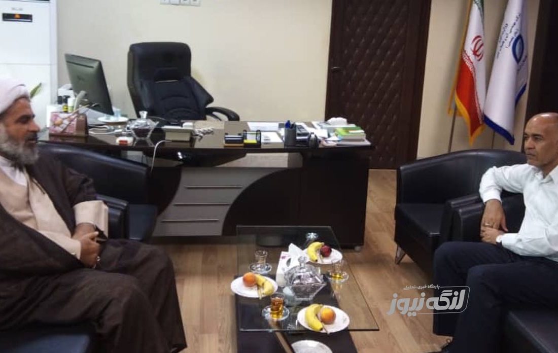 امام جمعه شهرستان بندرلنگه با مدیرعامل آبفای هرمزگان دیدار کرد