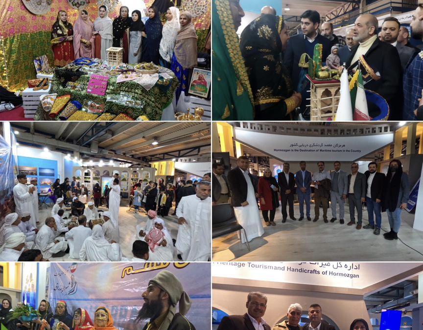 حضور فعالین گردشگری بندرلنگه در شانزدهمین نمایشگاه بین المللی گردشگری کشور