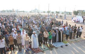 گزارش تصویری/نماز عید فطر در بندرلنگه