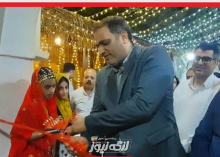 نمایشگاه دستاوردهای هنرمندان خانه صنایع دستی بندرکنگ افتتاح شد