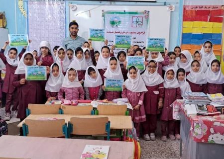 برگزاری کلاس‌های آموزشی همیاران طبیعت در مدارس شهرستان بندرلنگه