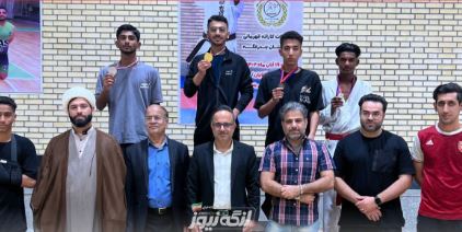 تیم کاراته پسران بستانه شگفتی ساز شد