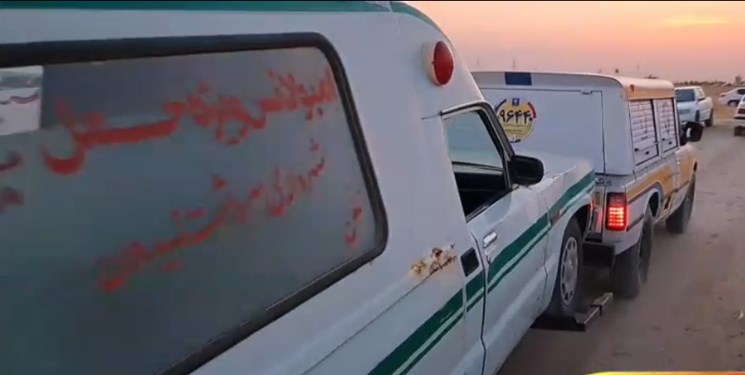 خودرو حمل جسد در محدوده شهر بندرلنگه خدمات میدهد