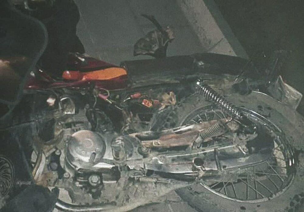 یک فوتی و یک مصدوم بر اثر تصادف خودرو با موتورسیکلت در دو راهی روستای حمیران