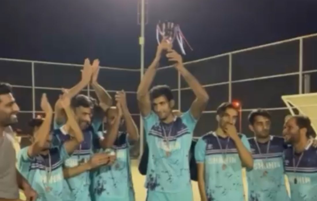 شاهین مهرگان قهرمان مسابقات فوتبال بزرگسالان جام رمضان چمپه شد