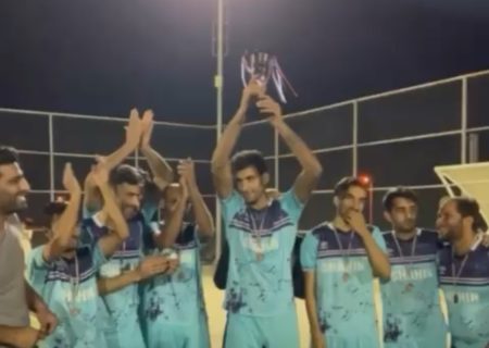 شاهین مهرگان قهرمان مسابقات فوتبال بزرگسالان جام رمضان چمپه شد