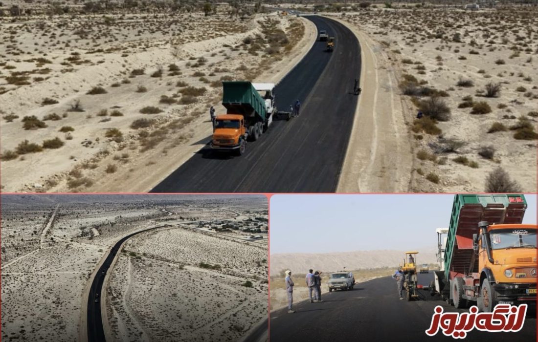 آغاز آسفالت قسمت‌های پایانی محور خور جناح – شیبکوه