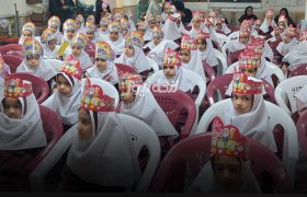 آغاز سال تحصیلی با جشن شکوفه‌ها در بندرلنگه