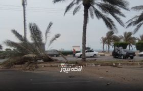 تصادف خودروی ۴۰۵ در بندرلنگه با دو مصدوم