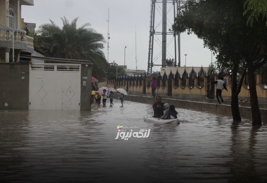 آغاز بارشهای شدید و احتمال طوفان و سیل در بندرلنگه از فردا