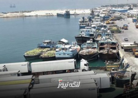 صادرات و حمل‌ونقل کالا در بنادر غرب هرمزگان به ۹ میلیون تن رسید