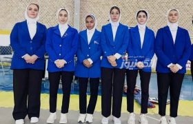 قضاوت الهام رضازاده در لیگ تکواندو نونهالان کشور