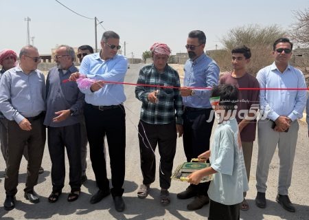 بهره‌برداری از معابر بهسازی‌شده روستای پیشگان