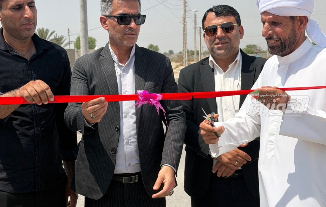 آسفالت ۴ هزار مترمربع از معابر روستای چاه عبدالرحمان در هفته دولت