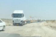 مطالبه آسفالت ۱۵ متر از محور بندرلنگه–بندرعباس حوالی پل کنخ
