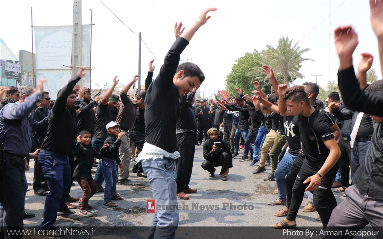 عاشورای حسینی در بندرلنگه به روایت تصویر