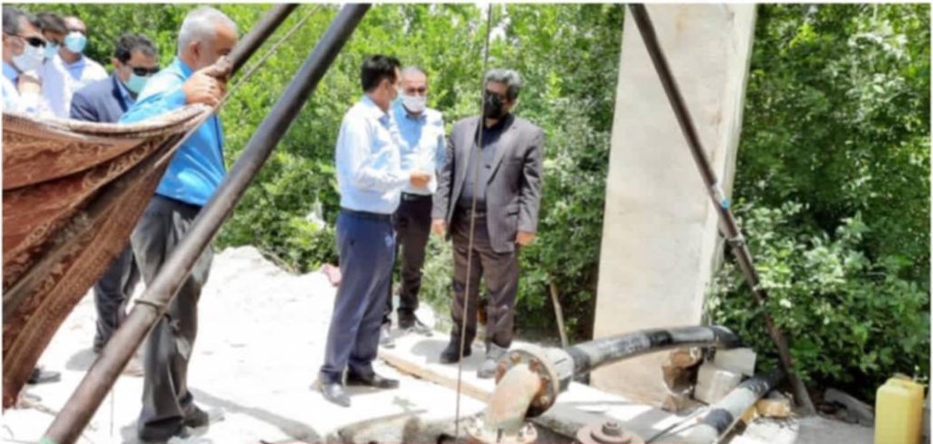 فرماندار هرمزگان از بخش مهران بازدید کرد