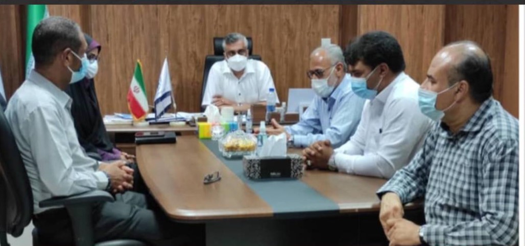 دیدار منتخبین شورای شهر با رئیس اتاق بازرگانی شهرستان بندرلنگه