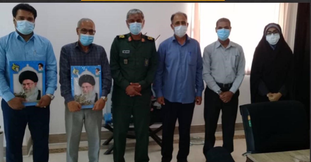 دیدار منتخبین شورای شهر بندرلنگه با فرمانده منطقه پنجم نیروی دریایی سپاه