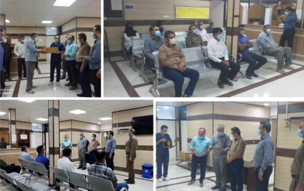 از خیرین سلامت بخش شیبکوه بندرلنگه تقدیر شد