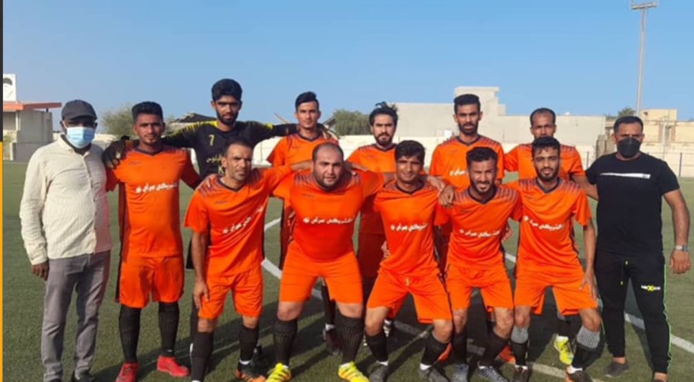 برد تیم برق بندرکنگ در مقابل امواج گشه در لیگ دسته برتر شهرستان بندرلنگه