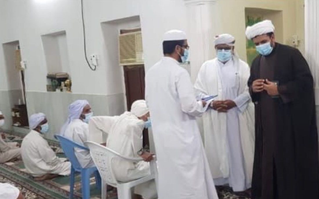 تودیع و معارفه امام جمعه اهل سنت مهرکان شهرستان بندر لنگه