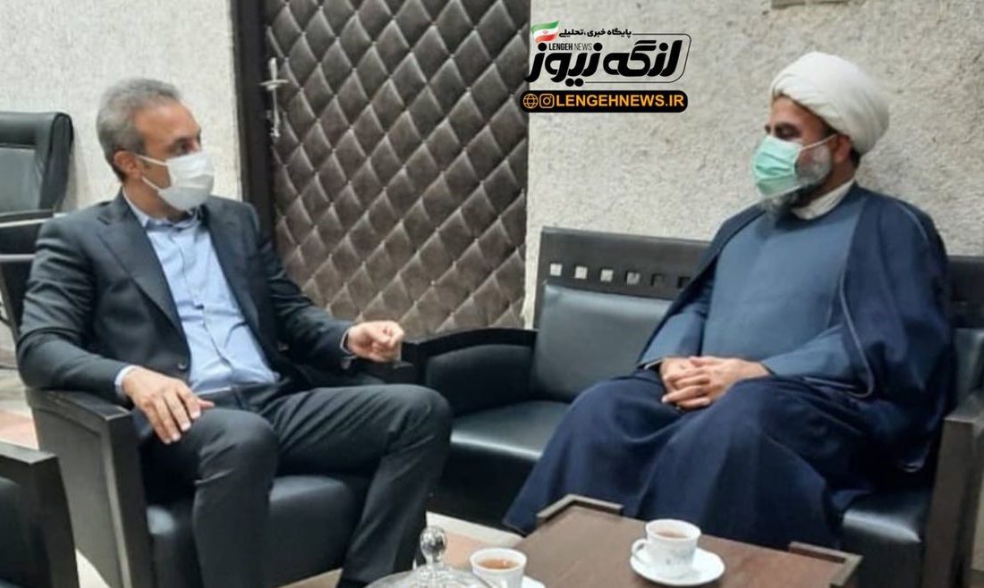 دیدار امام جمعه شهرستان بندرلنگه با مدیرعامل شرکت آب و فاضلاب هرمزگان