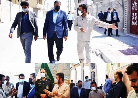 فرماندار شهرستان بندرلنگه به لاوان سفر کردند