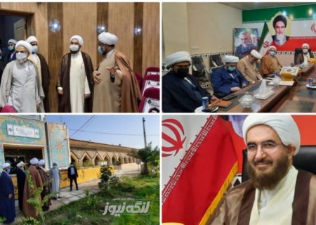 رئیس شورای سیاستگذاری ائمه جمعه از دفتر امام جمعه بندرلنگه بازدید کرد