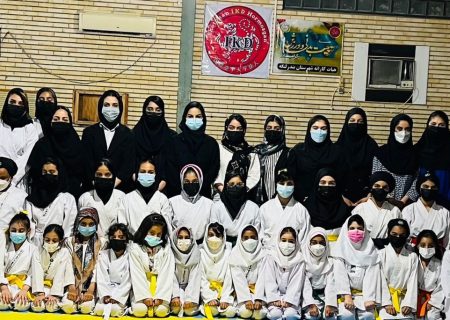 برگزاری مسابقات کاراته قهرمانی بانوان شهرستان بندرلنگه به مناسب روز شهدا