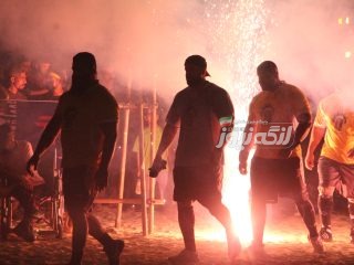 فردین بیژن‌پور قهرمان مسابقات قوی‌ترین مردان ساحلی استان هرمزگان شد