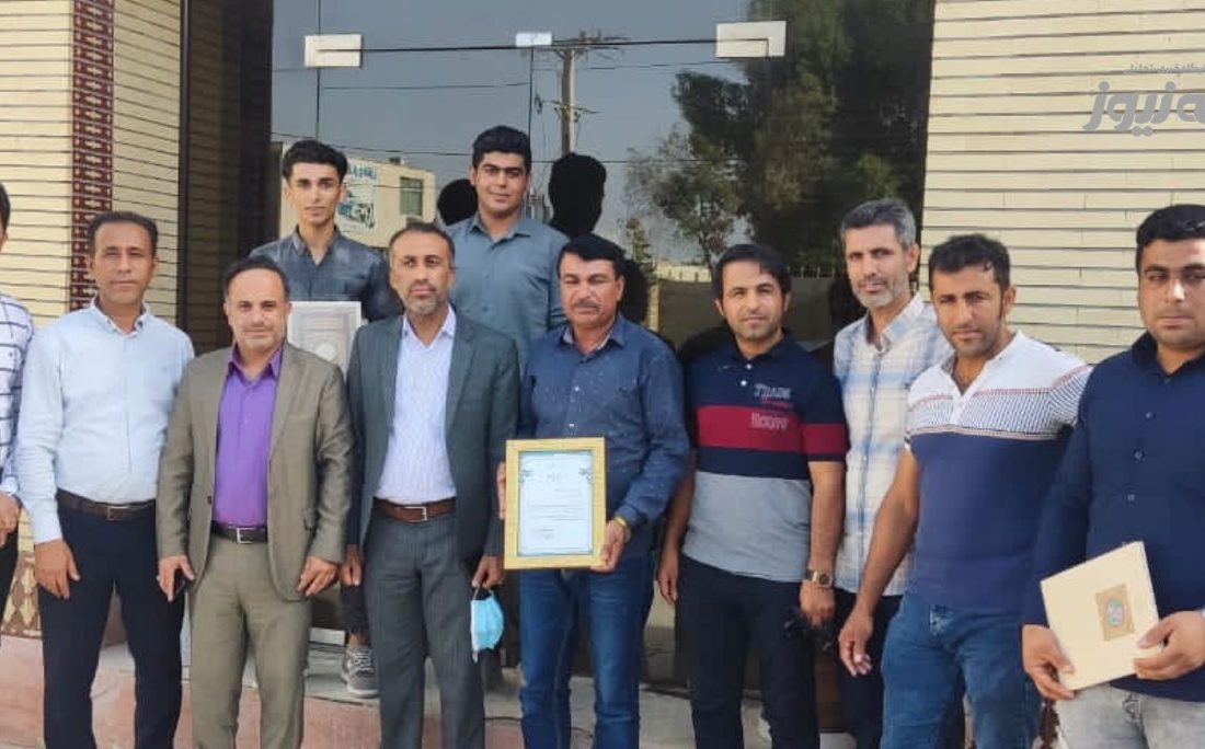 محمد و حسین فریدی مورد تقدیر مدیرکل ورزش و جوانان قرار گرفتند