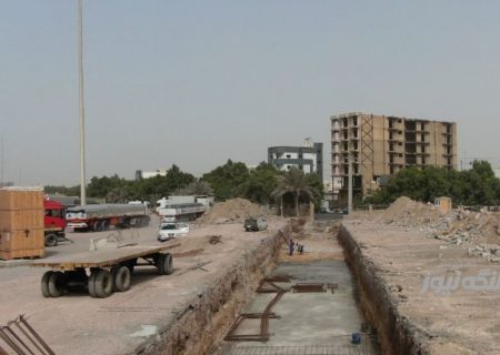 پروژه اصلاح کانال دفع آب‌های سطحی منتهی به بندر در ضلع شرقی و غربی بنادر و دریانوردی بندرلنگه