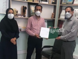 انعقاد قرارداد همکاری اداره ورزش وجوانان و بنیاد شهید و امورایثارگران شهرستان بندرلنگه