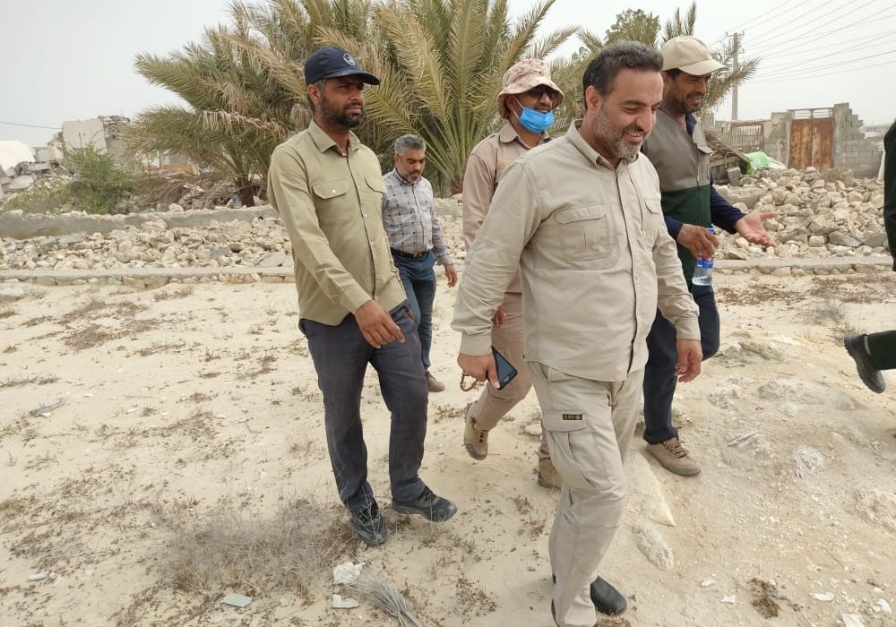 بسیج سازندگی کشور آماده همکاری در ساخت منازل زلزله‌زدگان غرب هرمزگان است