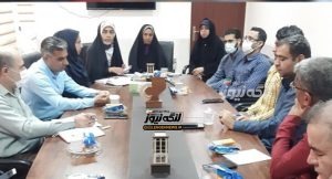 جلسه هماهنگی برگزاری مسابقات فوتسال (مرحله استانی) به میزبانی بندرلنگه