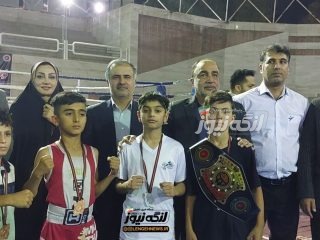 کسب مقام نایب قهرمانی صدرا خشنود در مسابقات کشوری کیک بوکسینگ