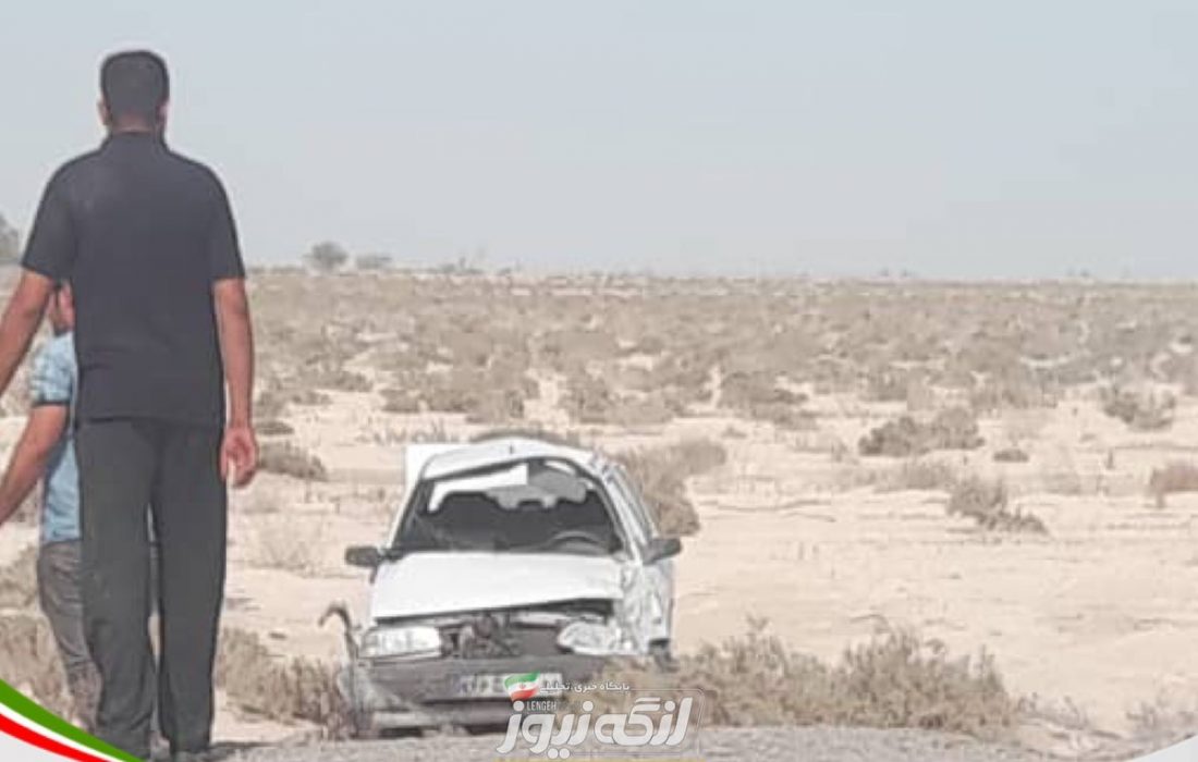 یک فوتی بر اثر واژگونی خودرو پراید حوالی روستای باوردان