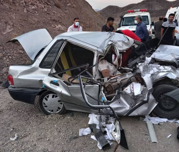 حادثه خودرو در نزدیکی جزیره قشم یک فوتی و دو مصدوم برجای گذاشت