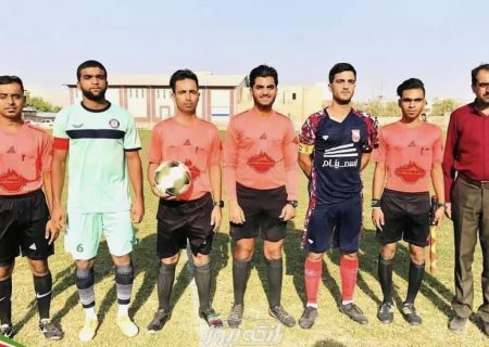 قضاوت کمک داور بندرلنگه ایی در لیگ دسته یک فوتبال جوانان کشور