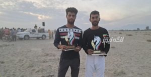 اسب براق و مروان قهرمان و نایب مسابقات اسبدوانی میناب شدند